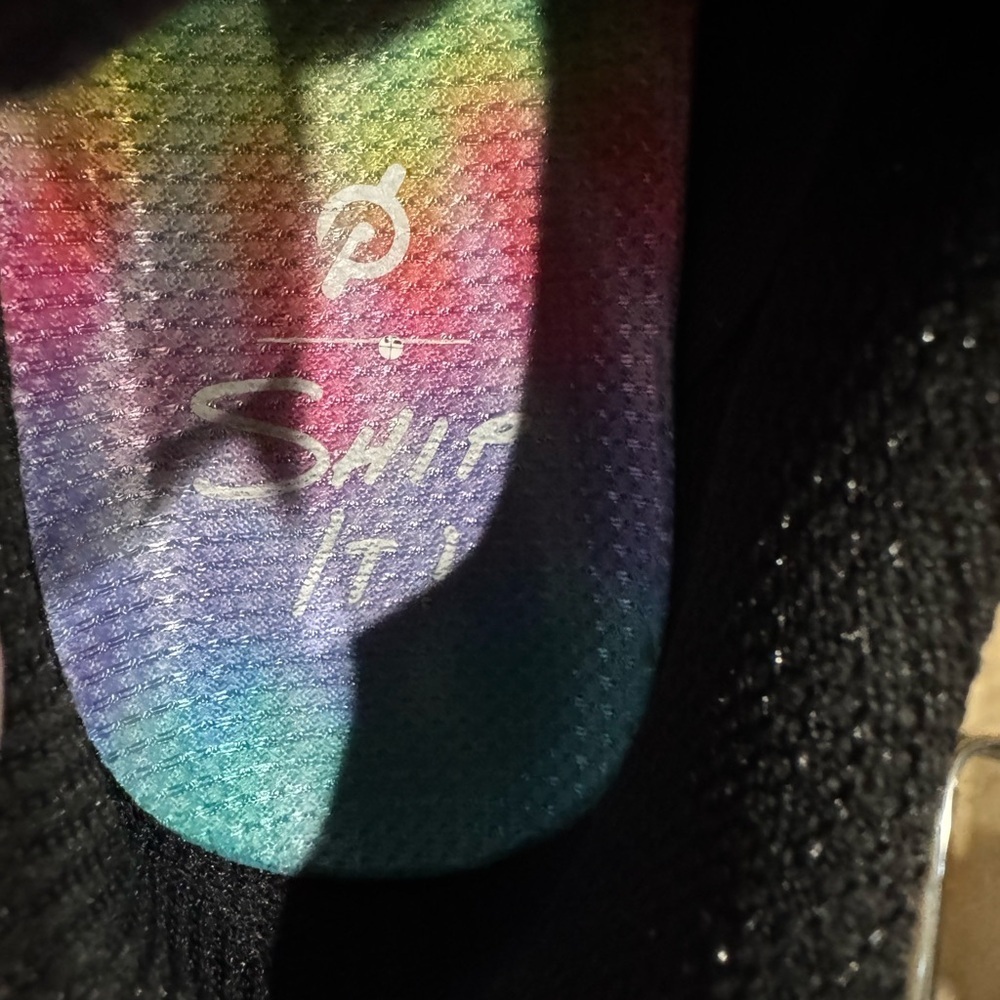 Peloton Black Athletic Shoes employee exclusive runner shoes - Picture 4 of 4